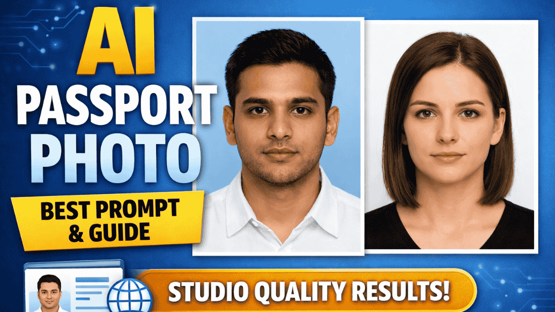 Best AI Prompt for Passport Size Photo