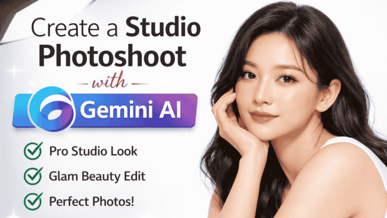 How to Create a Professional Studio Photoshoot