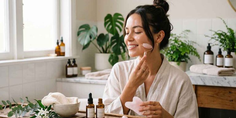 Glowing Skin Hacks & Facial Massage Tools