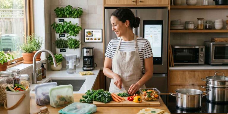 Smart Kitchen Hacks & Eco-Friendly Living