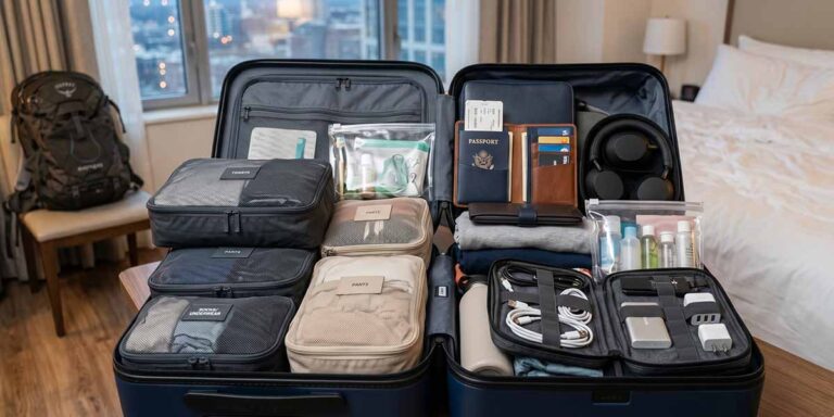 Travel Hacks & Must-Have Organizers
